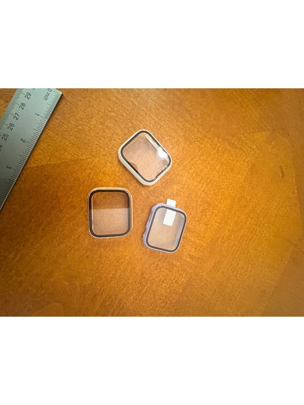 45 mm Replacement Screen Covers for Smartwatches - 3 Pack 523